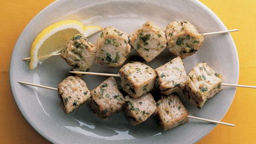 Рецепт шашлычки из тунца