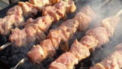 шашлык из баранины в вине