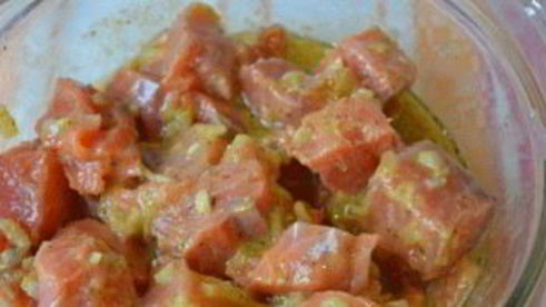 шашлык из кеты