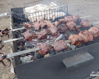 Шашлык из оленины