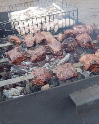 Шашлык из оленины