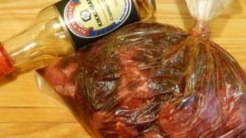 шашлык из оленины