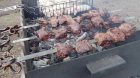 шашлык из оленины