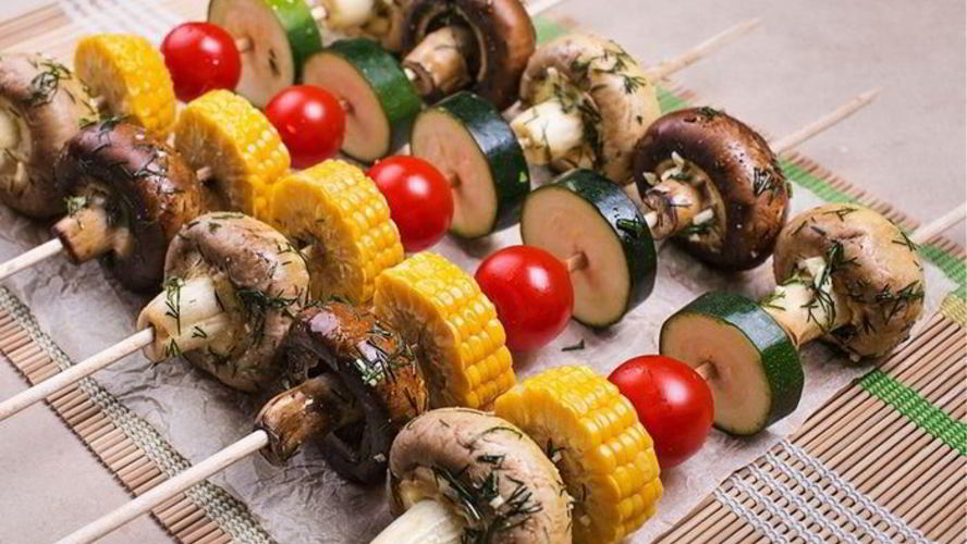 Рецепт шашлык из овощей