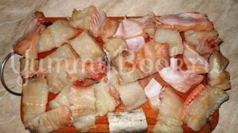 шашлык из сома в микроволновой печи