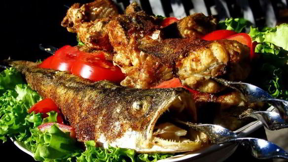 Рецепт Шашлык из судака