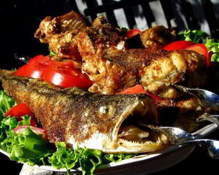 Шашлык из судака