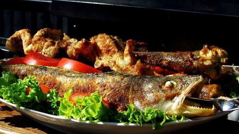 шашлык из судака