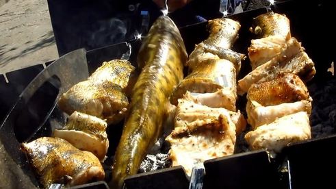 шашлык из судака