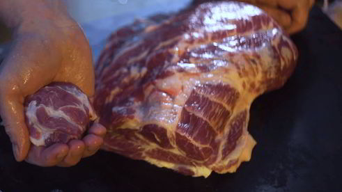 шашлык из свинины на кисломолочной основе