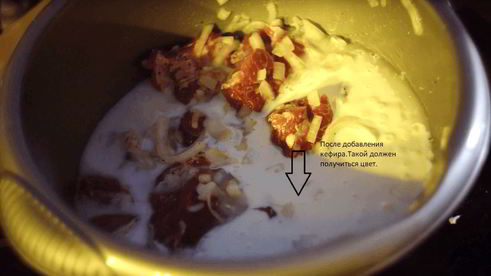 шашлык из свинины на кисломолочной основе