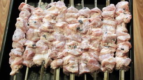 шашлык из свинины в кефире
