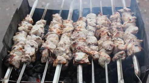 шашлык из свинины в кефире