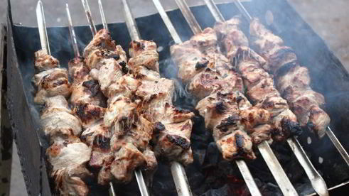 шашлык из свинины в кефире