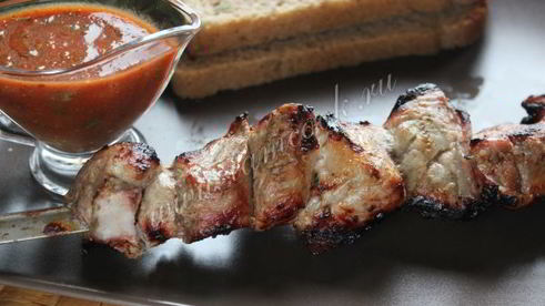 шашлык из свинины в кефире