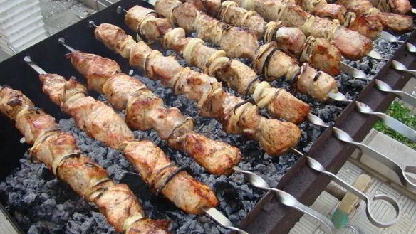 Рецепт Шашлык из свинины в минералке