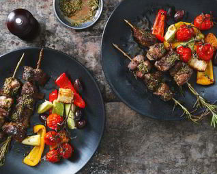 Шашлык из свинины в розмариновом маринаде