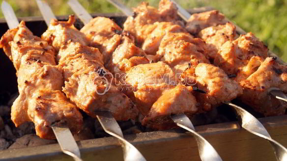 Рецепт Шашлык из свинины в томатном соусе