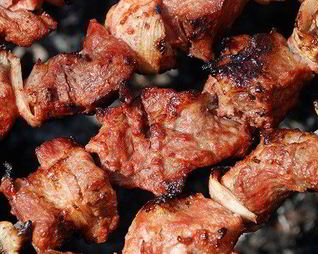 Шашлык из свинины в уксусе