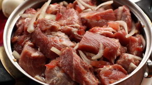 шашлык из свинины
