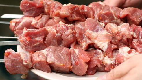 шашлык из свинины