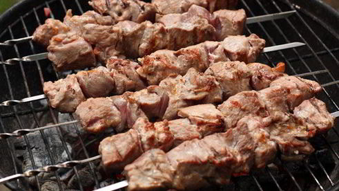 шашлык из свинины