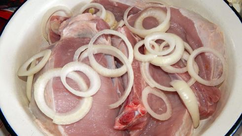шашлык из свиной корейки