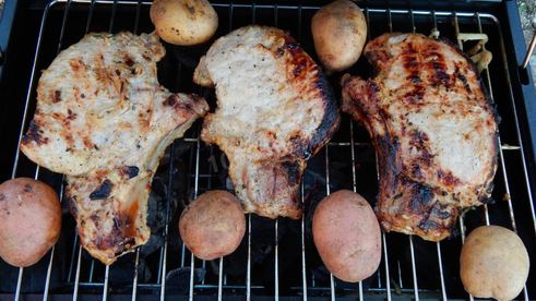 шашлык из свиной корейки