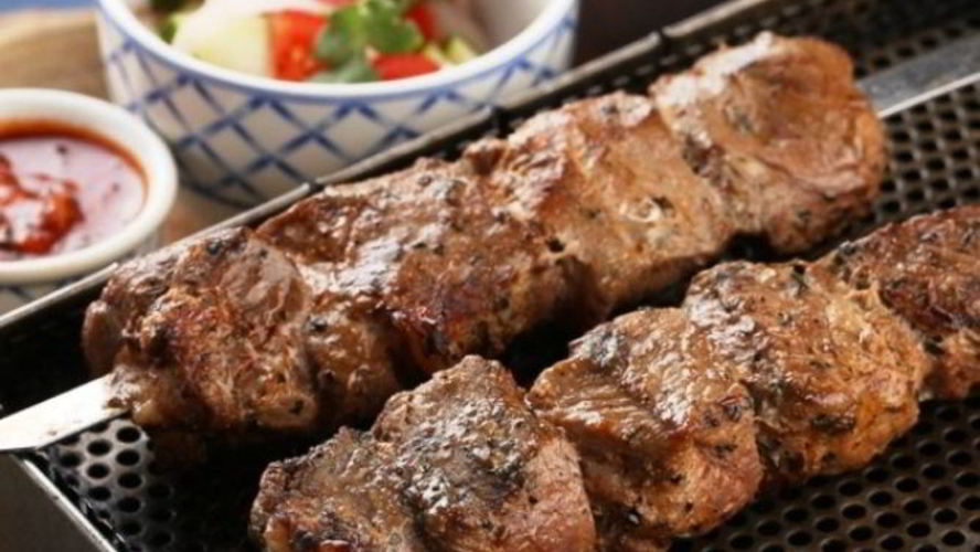 Рецепт шашлык из телятины в кефире