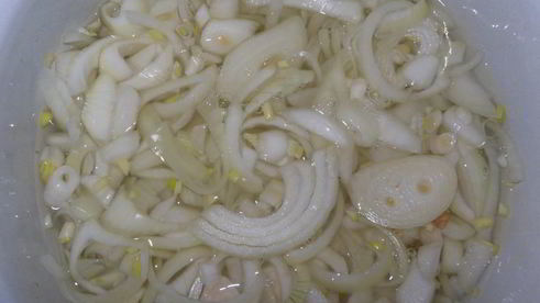 шашлык на луковой подушке в духовке