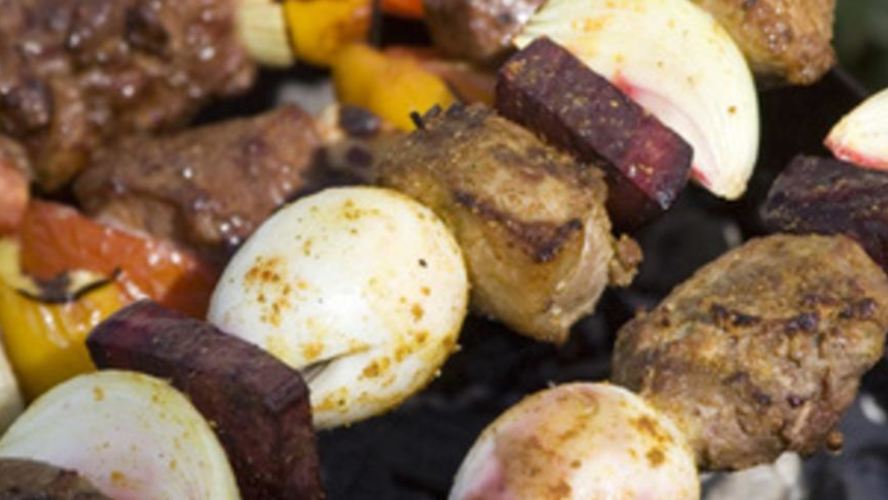 Рецепт шашлык по-индийски