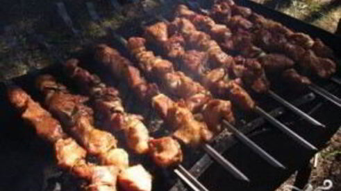 шашлык по-осетински