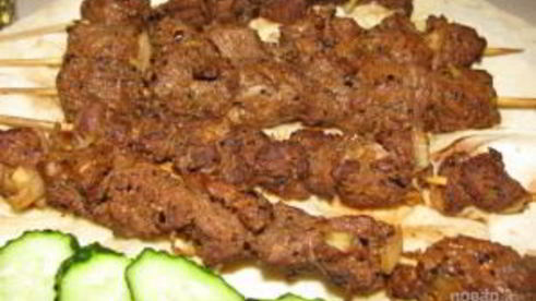 шашлык с барбарисом