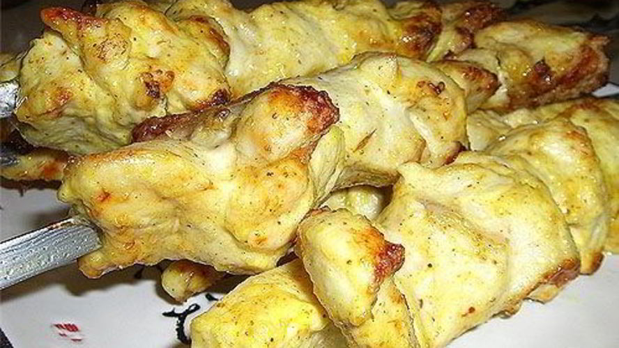 Рецепт шашлык с лимоном