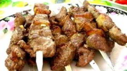 шашлык свиной в пиве