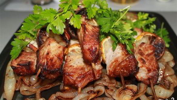 Рецепт Шашлык в аэрогриле