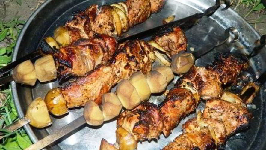 Рецепт шашлык в коптильне