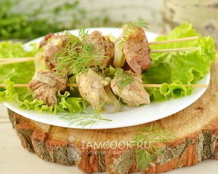 Шашлык в рукаве в духовке