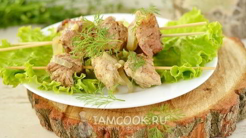 шашлык в рукаве в духовке