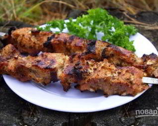 Шашлык в уксусе