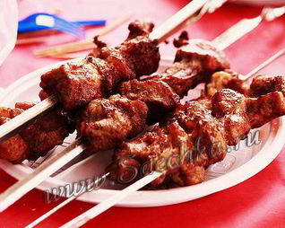 Шашлык в восточном маринаде