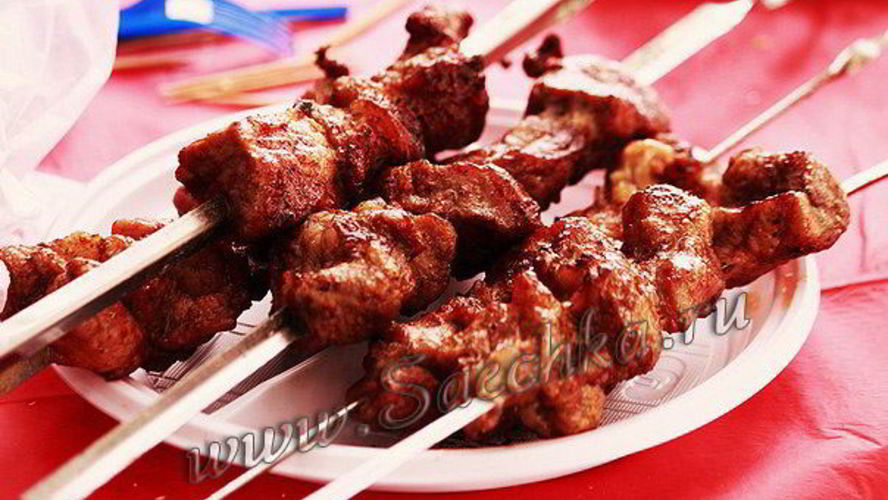 Рецепт шашлык в восточном маринаде