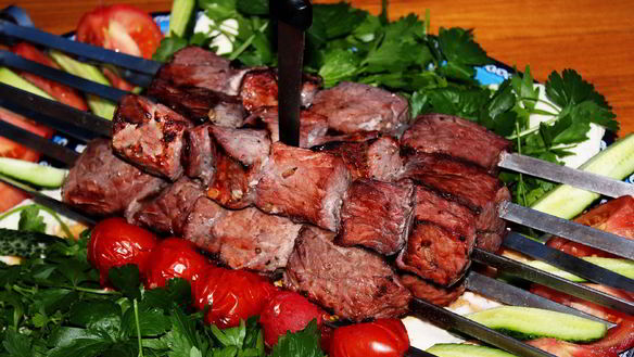 Рецепт Шашлык, замаринованный на вине