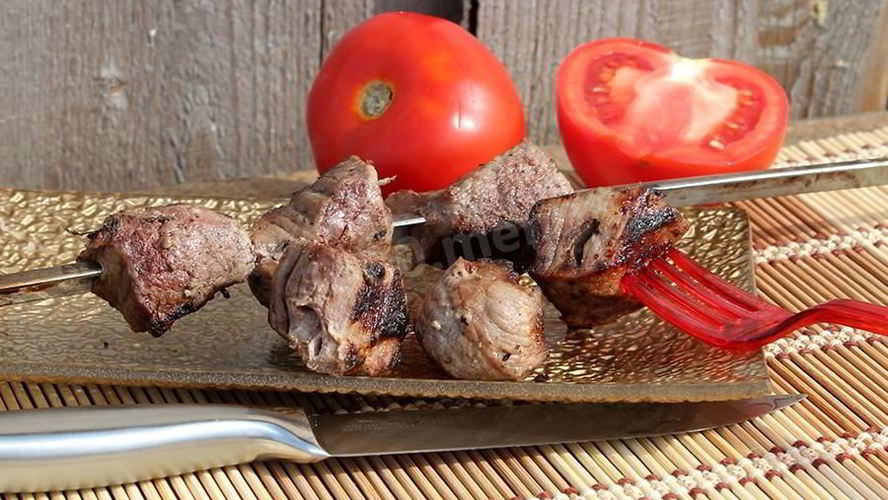 Рецепт сочный шашлык из говядины