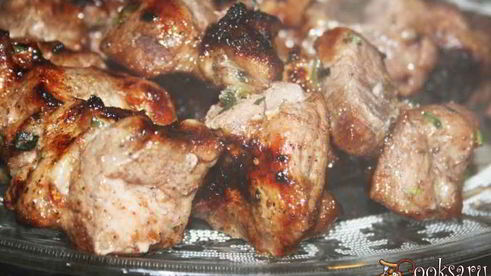 сочный шашлык из свиной шеи