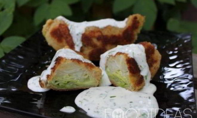 Шницель из капусты