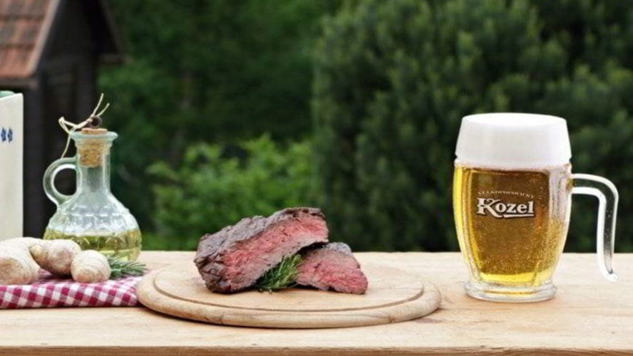 Рецепт фланк-стейк, маринованный в пиве