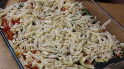 куриный стейк с овощами