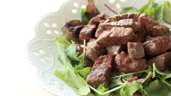 Рецепт Мини-стейки из говядины с мирином по-японски