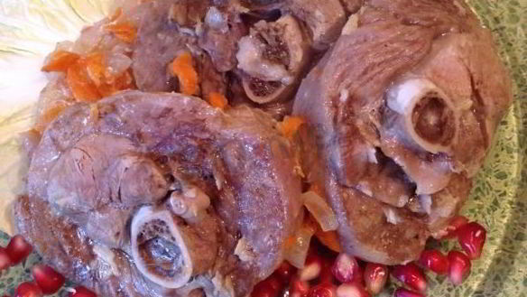 Рецепт Стейк индейки с косточкой в духовке